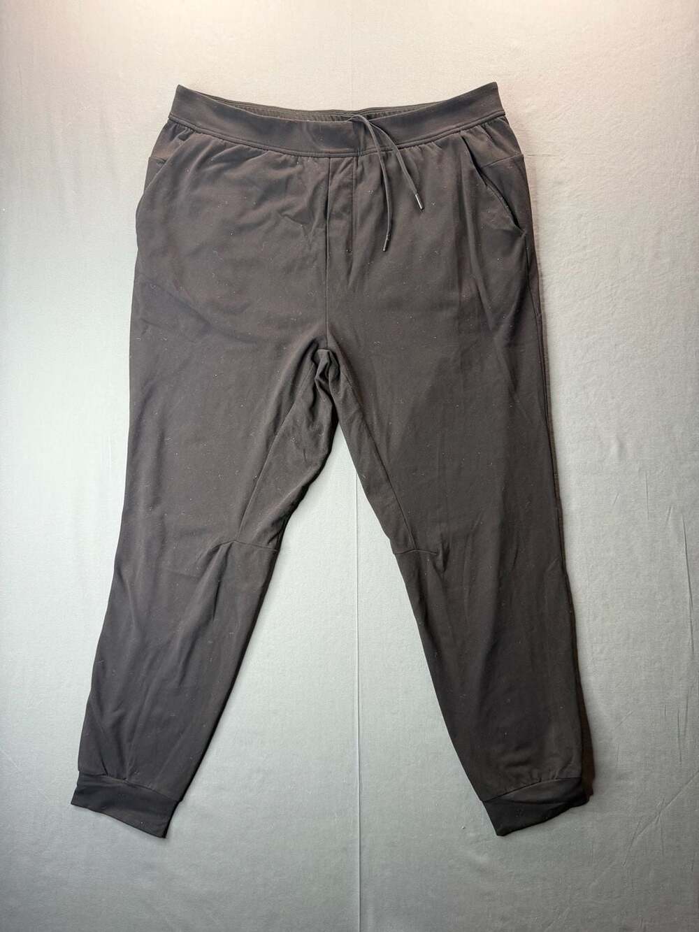 Lululemon Surge Jogger Solid Black Pants Size XXL Athletic Yoga